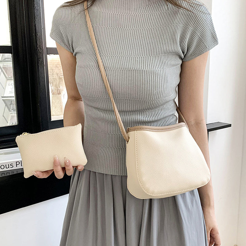 Lena | Schmale Leder Crossbody Tasche