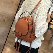 Sophie | Mini Klapp Leren Crossbody Sling Handtas Rugtas met Handvat