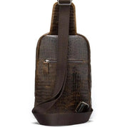 Joris | Alligator Leder Crossbody Reisetasche