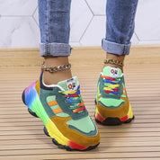 Melody | Lebendige Regenbogen-Design-Schuhe