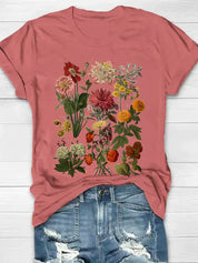 LUELLA | Retro Floral-Print T-Shirt