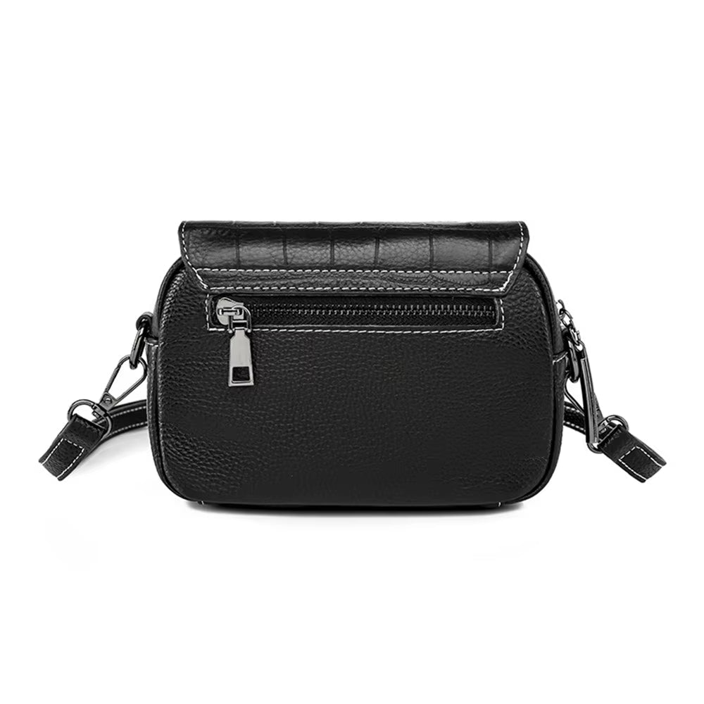 Nova | Croco-Muster Leder Crossbody Mini Sling Tasche