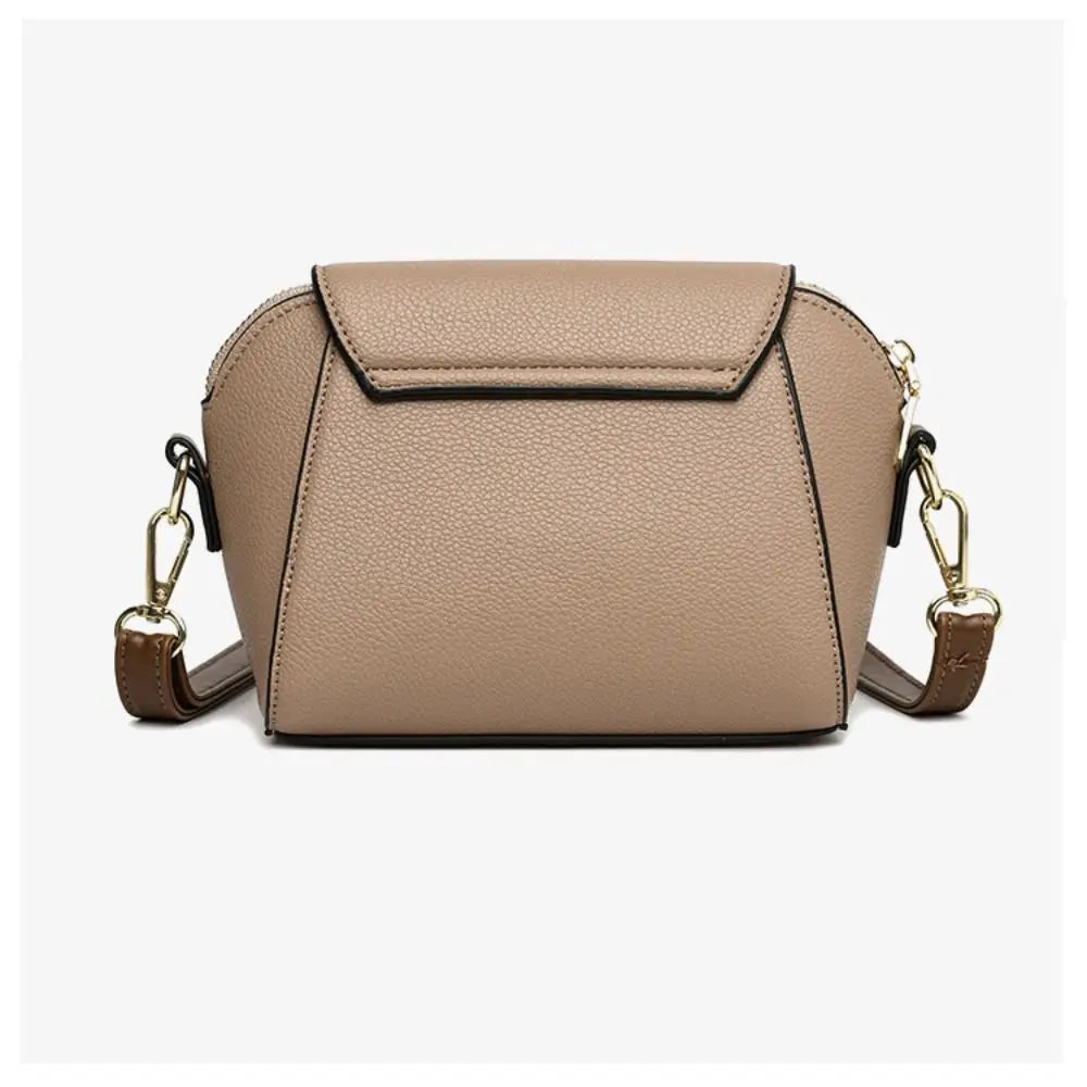 Nora | Damen Kompakte Leder Crossbody Sling Handtasche