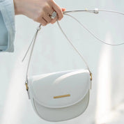 Lena | Mini Crossbody Tasche aus gestepptem Leder