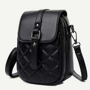 Bella | Damen Kleine Mini Argyle Gequiltete Crossbody Sling Tasche