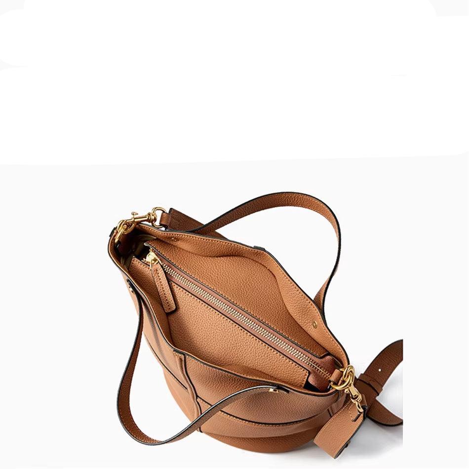 Aurora | Elegante Echte Leder Crossbody Sling Handtasche