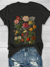 LUELLA | Retro Floral-Print T-Shirt