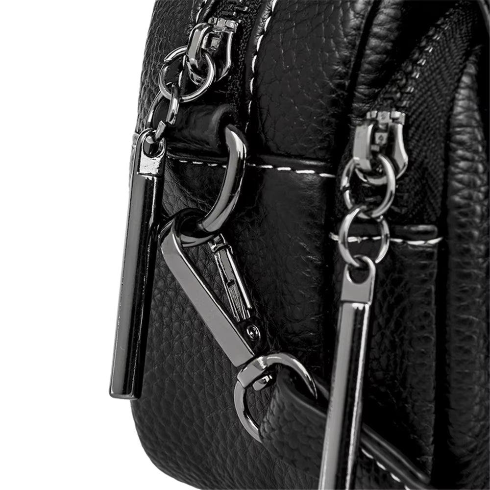 Nova | Croco-Muster Leder Crossbody Mini Sling Tasche