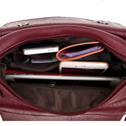 Aya | Elegante Nepleer Damen Schultertasche