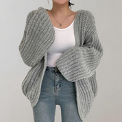 DONNA | Trendiger Strick-Wintercardigan für Damen