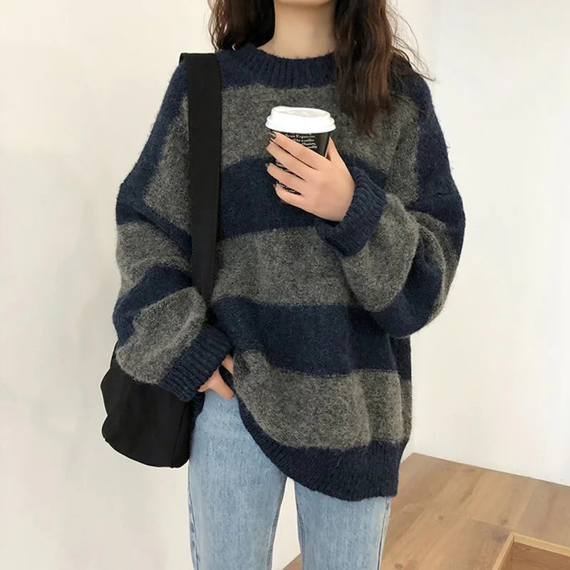 JANE | Oversized Winter Langarmshirt