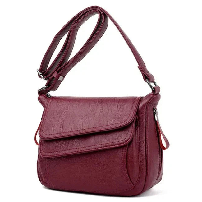 Aya | Elegante Nepleer Damen Schultertasche