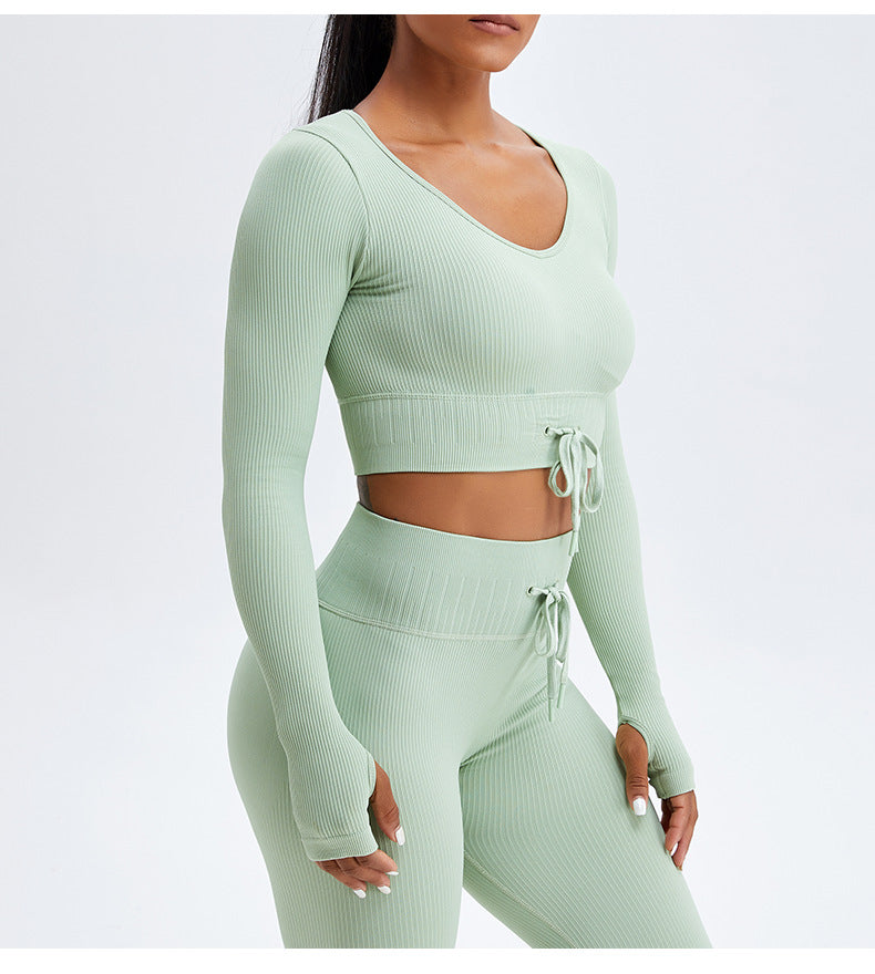 RIKKY | Ribbed Fitness Set