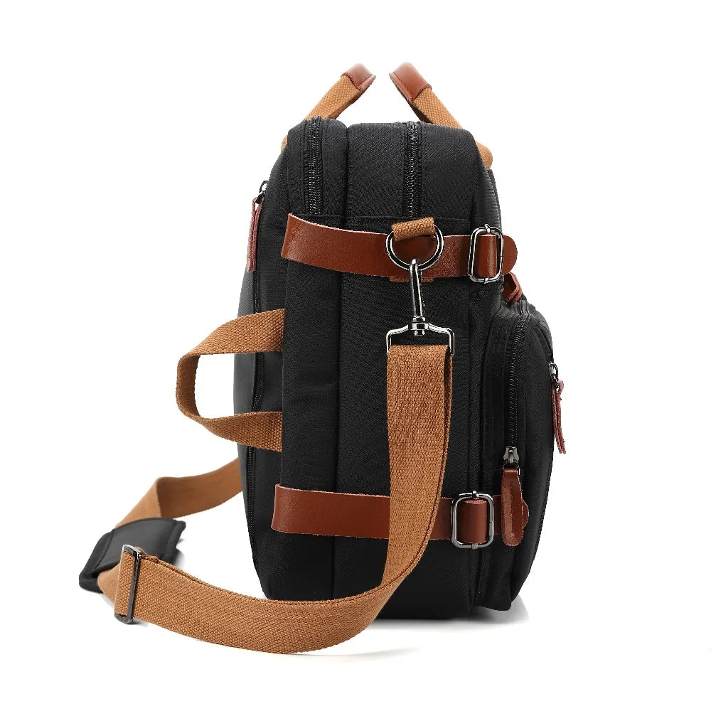 Luca | Verstellbare Messenger Crossbody Laptop Reisetasche