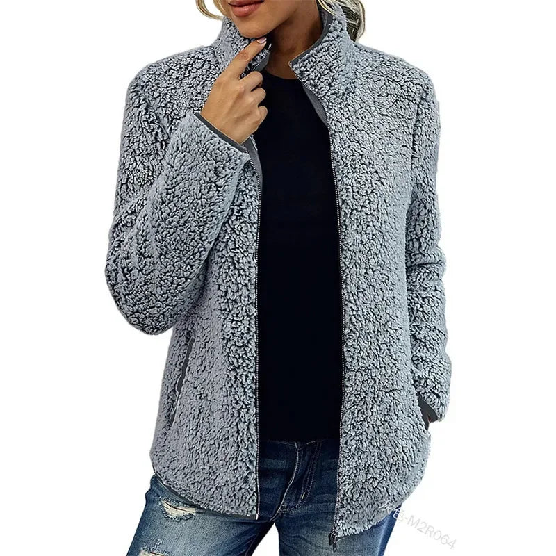 OLIVIA | Fleecejacke für Damen