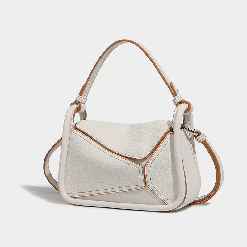 Amara | Geometrische PU Leder Crossbody Sling Handtasche