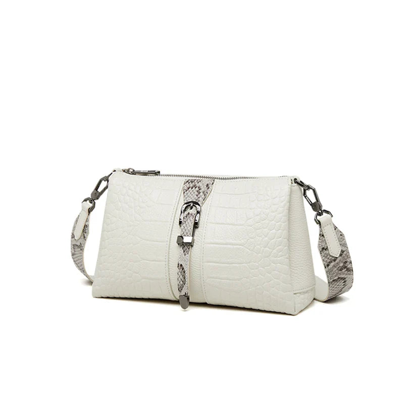 Aurora | Schickes Krokodilmuster Crossbody Sling Tasche