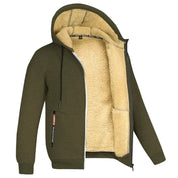 Damien | Cozy Herren Winter Outdoor Jacke mit Kapuze