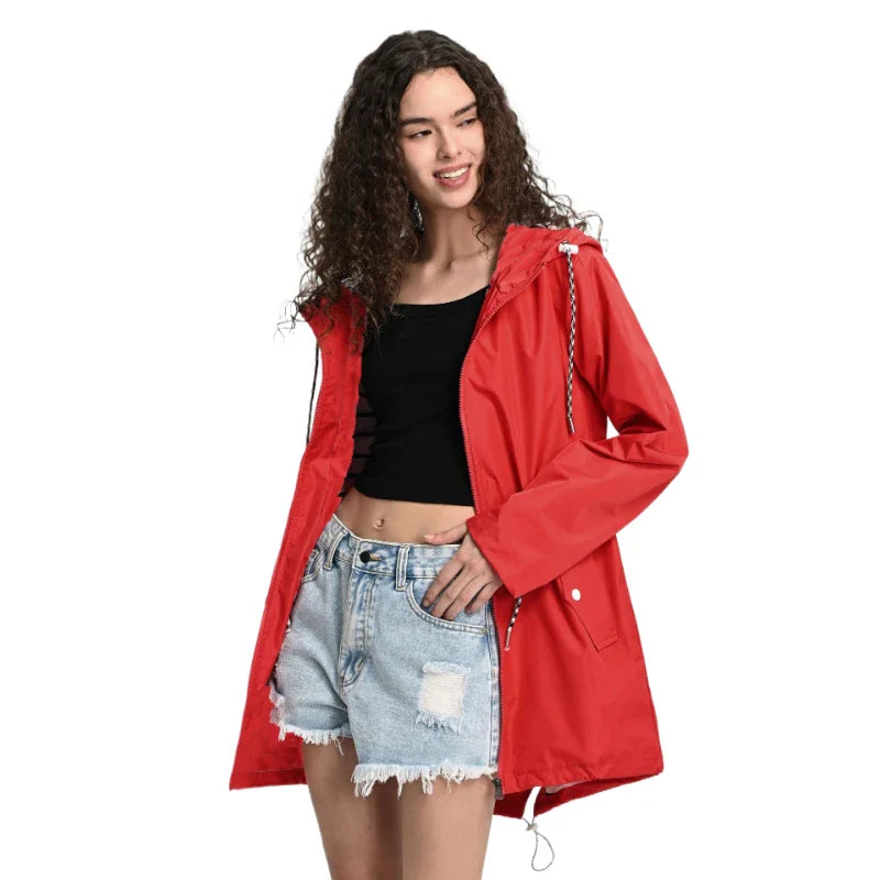 EVIE | Damen Wasserfeste Regenjacke