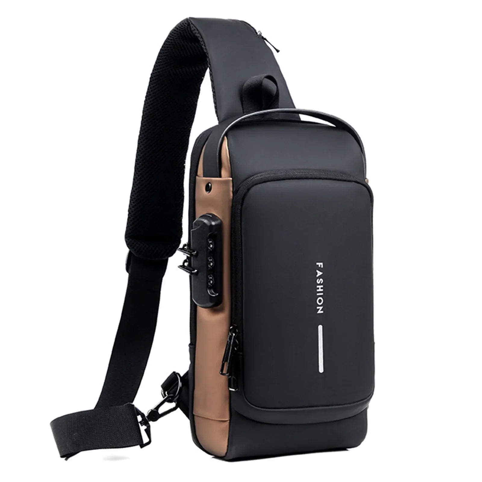 Ethan | Anti-Diebstahl USB Crossbody Sling Reisetasche