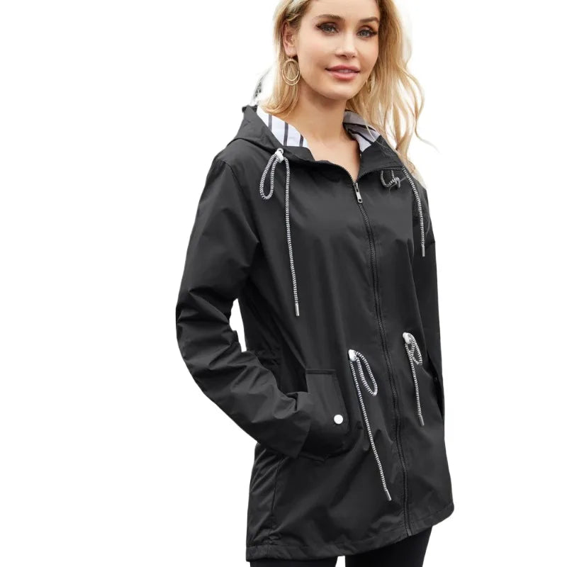 EVIE | Damen Wasserfeste Regenjacke