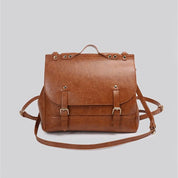 Sophie | Damen Vintage Leder Umwandelbare Crossbody-Handtasche