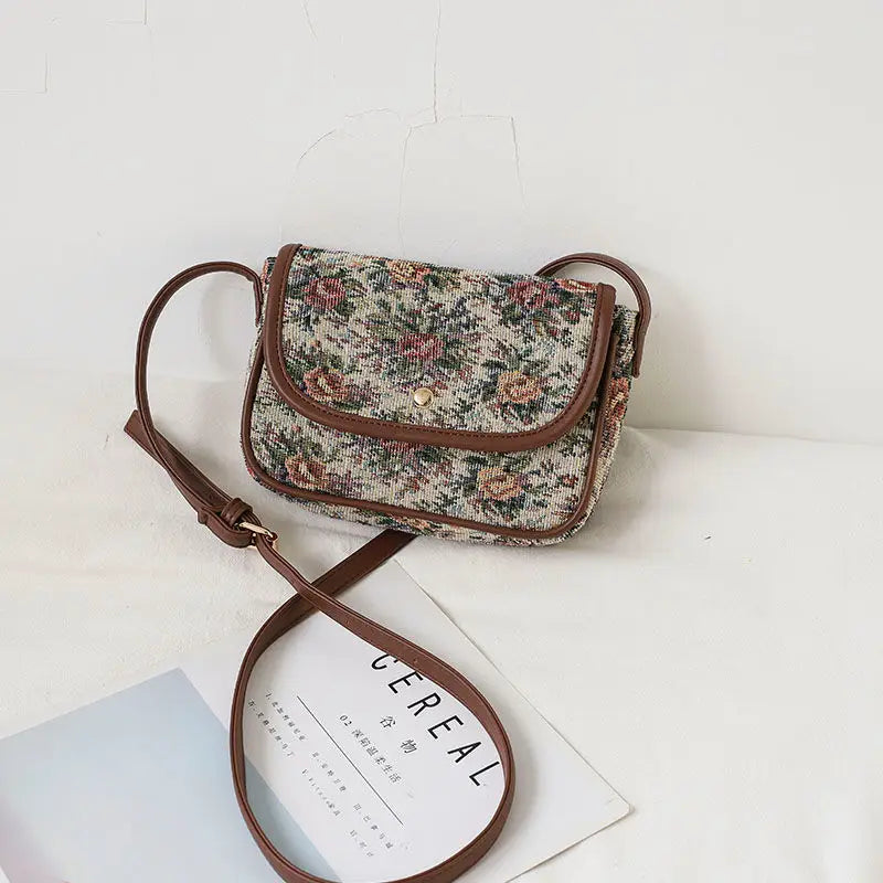 Emma | Damen Bestickte Boho Kleine Crossbody Slingtasche