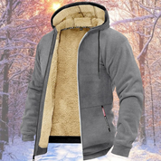 Damien | Cozy Herren Winter Outdoor Jacke mit Kapuze