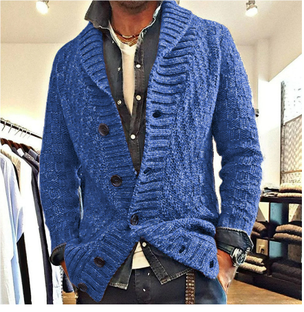 ABEL | Herren Knopf Cardigan