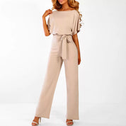 SASCHA | Eleganter Jumpsuit mit Gürtel für Damen