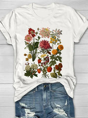 LUELLA | Retro Floral-Print T-Shirt