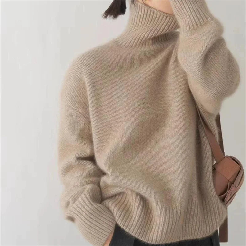 LEA | Wärme Rollkragen pullover