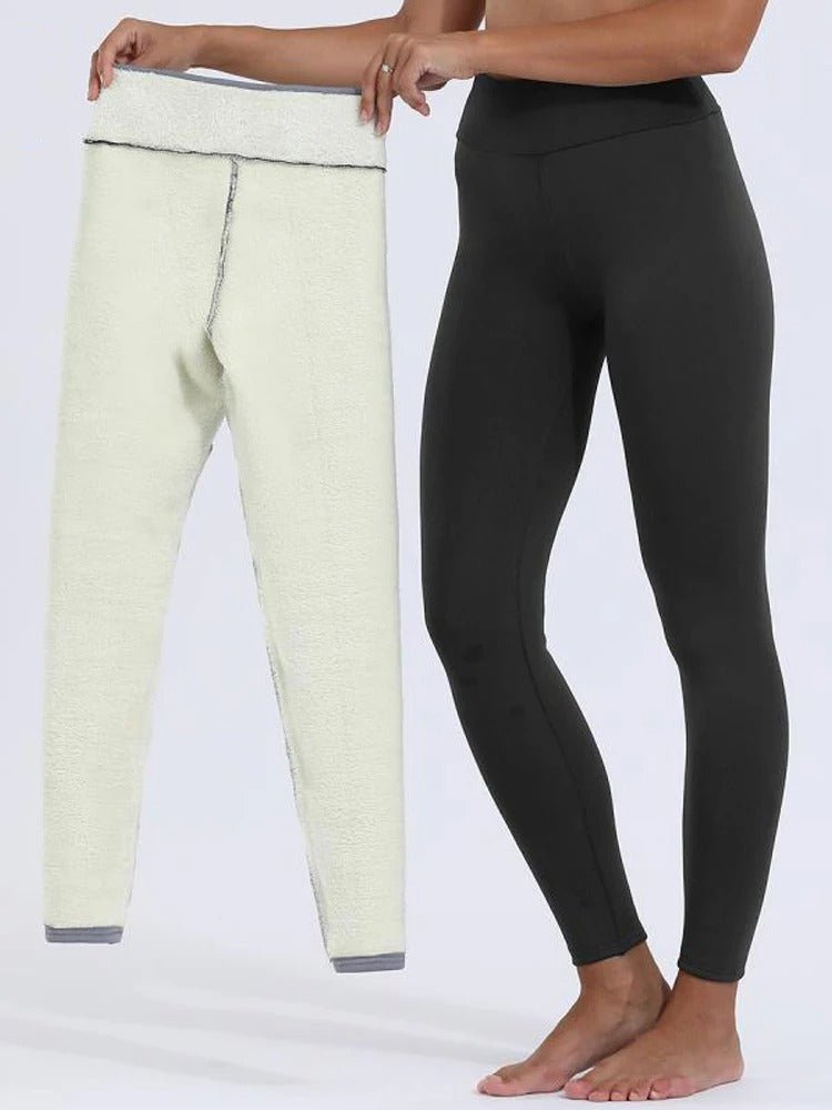 KATE | Kuschelige Winter Fleece Leggings für Damen